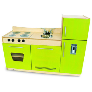 My Modern Kitchen Full Deluxe Kit Battery Operated Kitchen Playset Refriger... 