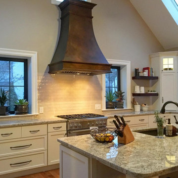 Faux Oil Rubbed Bronze Stove Hood Paint Finish