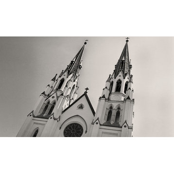 St John the Baptist Cathedral Savannah GA Fine Art Black and White Photography
