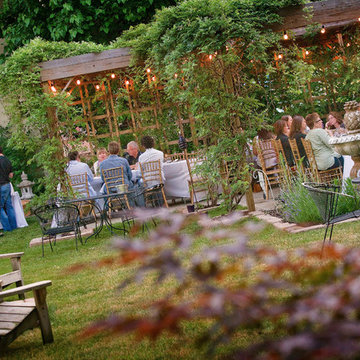 Studio Loft Space garden party, pergola