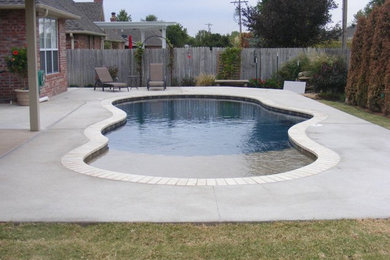 Inspiration for a timeless pool remodel in Other
