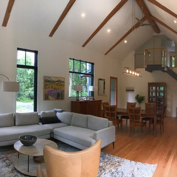 Shepherdstown, Contemporary, Modern Farmhouse in the forest