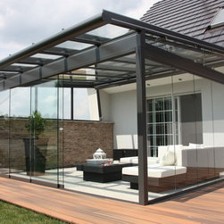 Glass Veranda with Glass Sides - Products
