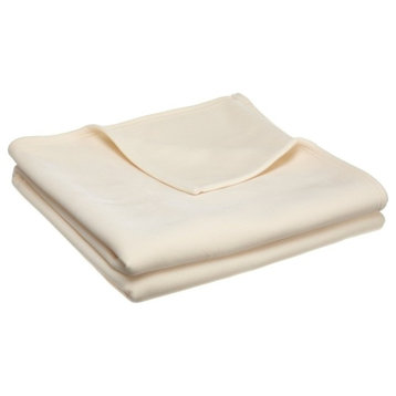 Vellux Blanket, Ivory, Twin