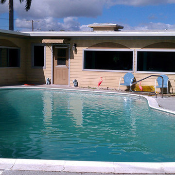 Pools, before and after Aquaguard 5000