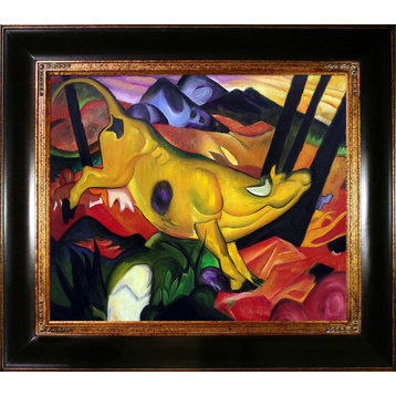 Marc "Yellow Cow" Oil Painting