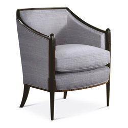 Deco Classic Lounge Chair - Baker Furniture - Armchairs And Accent Chairs