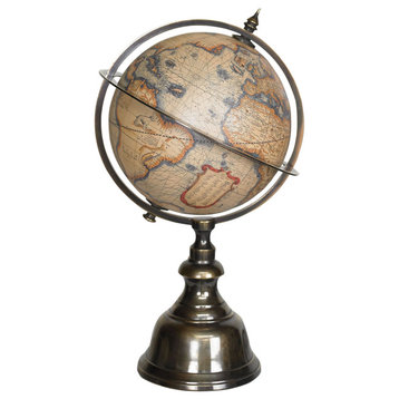 Terrestrial Antique 8.6" Globe
