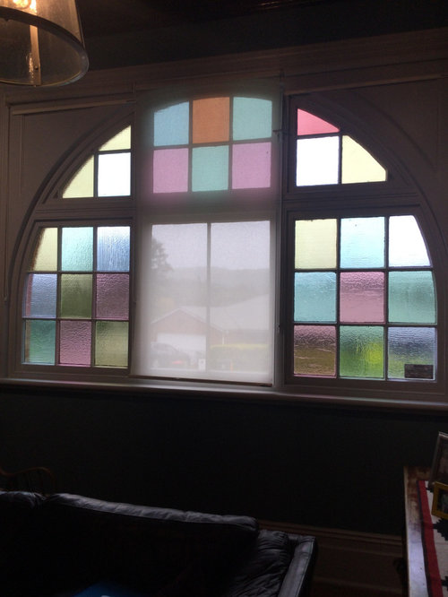 Victoria Large Rectangular Window Window treatment options for large arched window. Victorian era. | Houzz AU