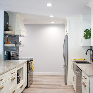 Modern Beach Kitchen and Bath