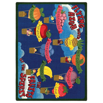 Kid Essentials, Inspirational Area Rugs Fruits of the Spirit Rug
