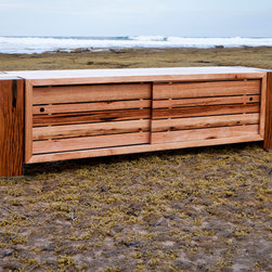 Blacknose Blackbutt and Messmate TV stand - Entertainment Units