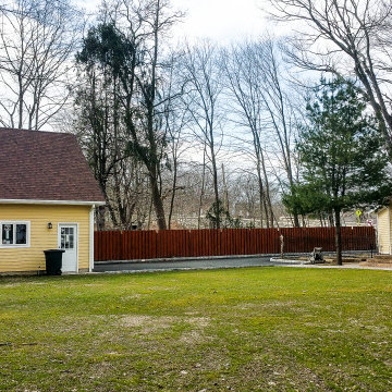 New 700 Sf. Two Car Garage with walk up storage room