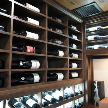 Ducted Cooling for Residential Glass Wine Cellars