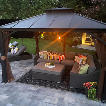 Backyard cabana