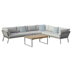 Midcentury Outdoor Lounge Sets by OVE Decors