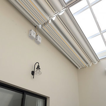 Retractable Sky Shades for Glass‑Roof Interior