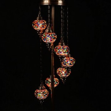 Mosaic Lamps, Turkish Lighting