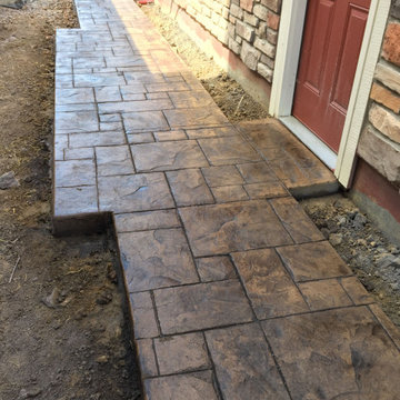 Stamped Concrete : Saratoga, CA