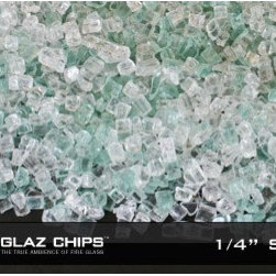 1/4 Inch Starfire-Green Fireglass (10lbs) - Fire Pits
