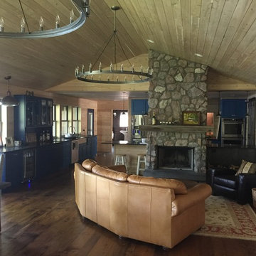 Rustic Contemporary Camp Kitchen
