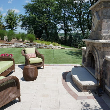 Glen Oaks Backyard Pool Party