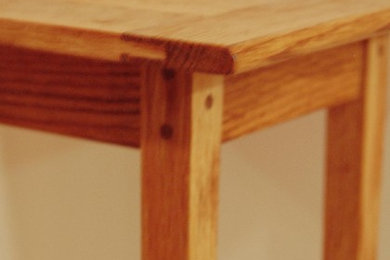 Elegant Handmade traditional Oak End / Side Table