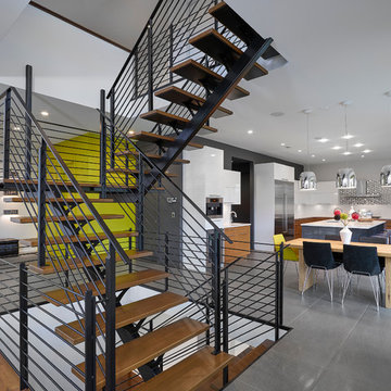 Matrix Stairs & Kitchen