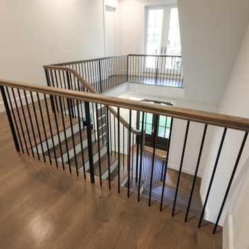 Project #82 | Three-Level Staircase with Extended Balcony