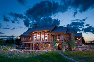 Design ideas for a rustic landscaping in Other.