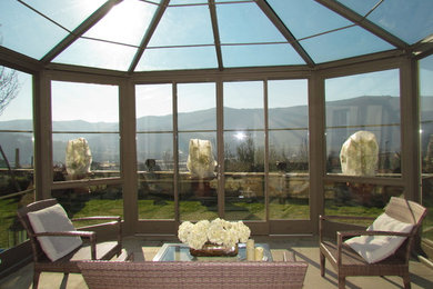Idee per una veranda minimal