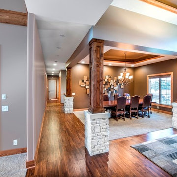 Custom European Entertaining Retreat