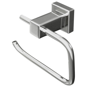 Lacava Kubista Collection Wall-mount 6 1/8 Toilet Paper Holder, Polished Chrome