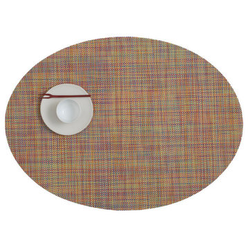 Minibasket Oval Table Mat, Confetti