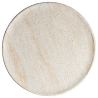 Studio London Elegant Silfi Travertine Effect Stool for Modern Home Bedroom