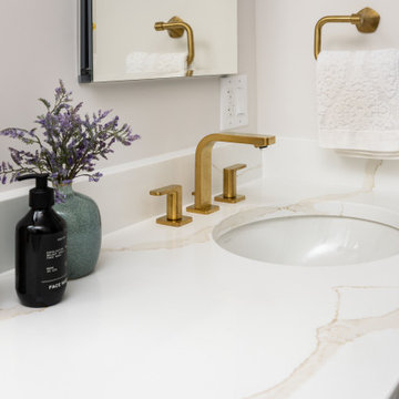 Bernard Bathroom Remodel: Neutral Modern Oasis
