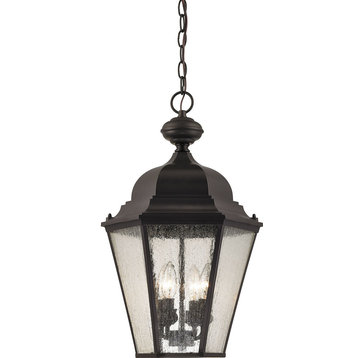Cornerstone Cotswold 4 Light Exterior Hanging Lamp, Oil Rubbed Bronze