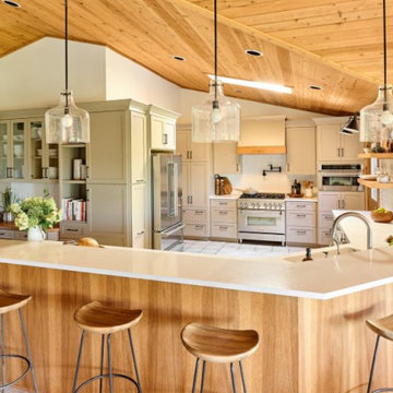 Rustic Contemporary Kitchen