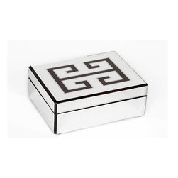Waylande Gregory Greek Key Box - Home Decor