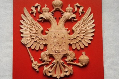 Герб России для кабинета