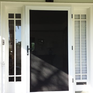 Front Hinged Security Screen Door - Pasadena