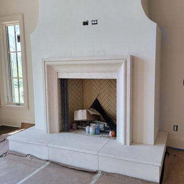 Cast Stone Fireplace Mantels