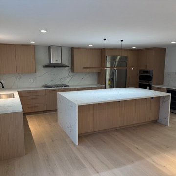 Remodel of Kitchen, Flooring, Removing Load Bearing Wall