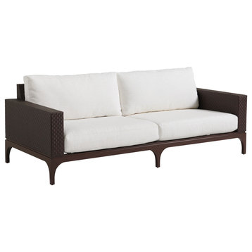 Abaco Outdoor All Weather Wicker Sofa by Tommy Bahama