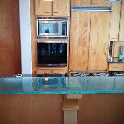 Cast Glass Countertops - Kitchen Countertops