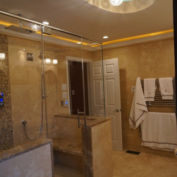 High End Master Bath by Creative Remodeling