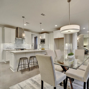 Abigar Modern Farmhouse Dining Room - Perch Plans