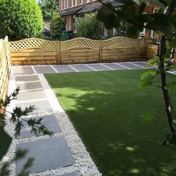 Trendy Black Porcelain Paving - Paving, Stones & Walling