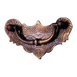 Engraved Plate Handles - Cabinet And Drawer Handle Pulls