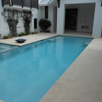 Atlantic Shell Stone (mexican shell stone coquina) Install Pics By Coral Classic